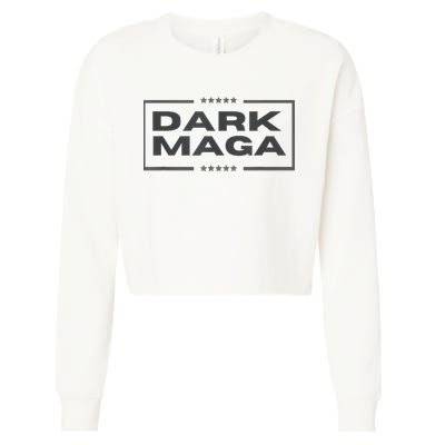 Funny Maga 2024 Dark Maga New! Maga Dark Cropped Pullover Crew