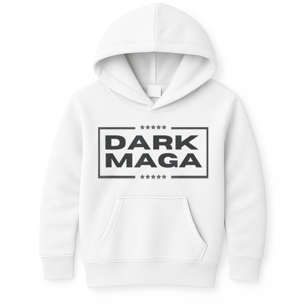 Funny Maga 2024 Dark Maga New! Maga Dark Kids Hoodie