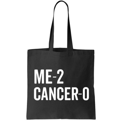 Funny Me 2 Cancer 0 I Beat Cancer Twice Brave Survivor Cute Bag