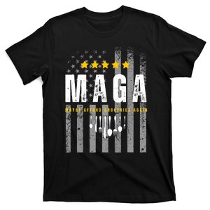 Funny Maga 2024 Maga Maybe Afford Groceries Again Pro Trump T-Shirt