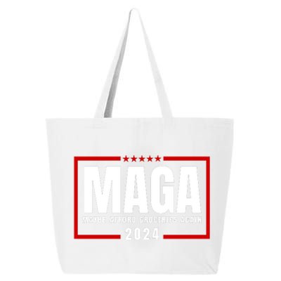 Funny Maga 2024 Maga Maybe Afford Groceries Again 25L Jumbo Tote