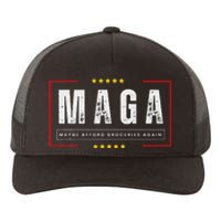 Funny Maga 2024 Maga Maybe Afford Groceries Again Yupoong Adult 5-Panel Trucker Hat