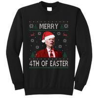 Funny Merry 4th Of Easter Joe Biden Xmas Ugly Swater Sweatshirt