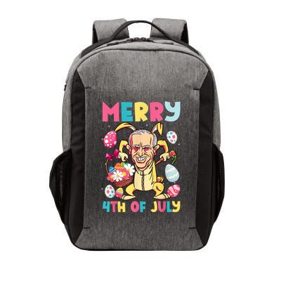 Funny Merry 4th Of July Bunny Confused Joe Biden Easter Day Vector Backpack
