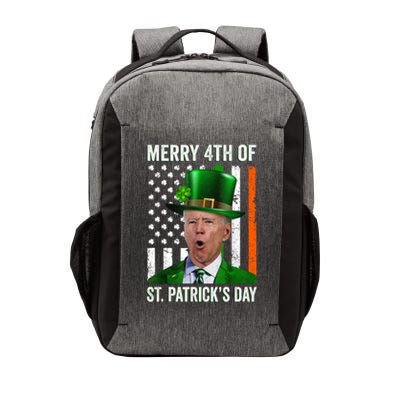 Funny Merry 4th Of St PatrickS Day Joe Biden Leprechaun Hat Gift Vector Backpack