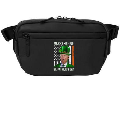 Funny Merry 4th Of St PatrickS Day Joe Biden Leprechaun Hat Gift Crossbody Pack