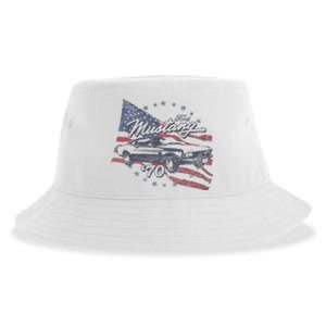 F.O.R.D Mustang 70 American Flag Sustainable Bucket Hat