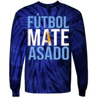 Futbol Mate Asado Argentina Pride Tie-Dye Long Sleeve Shirt