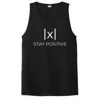 Funny Math Absolute Value Stay Positive PosiCharge Competitor Tank