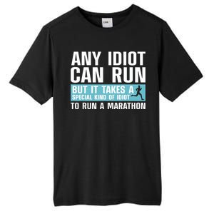 Funny Marathon Art For Women Marathoner Running Finisher Tall Fusion ChromaSoft Performance T-Shirt