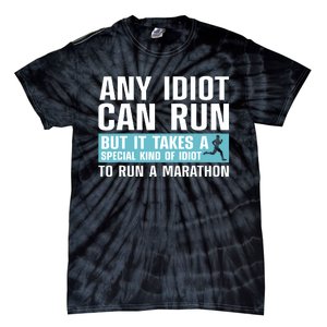 Funny Marathon Art For Women Marathoner Running Finisher Tie-Dye T-Shirt