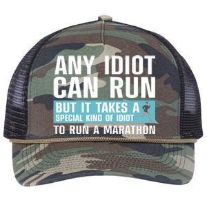 Funny Marathon Art For Women Marathoner Running Finisher Retro Rope Trucker Hat Cap