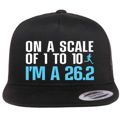 Funny Marathon Art Women Marathon Finisher 262 Running Flatbill Hat
