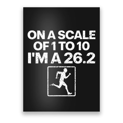 Funny Marathon Art Women Marathon Finisher 262 Running Poster