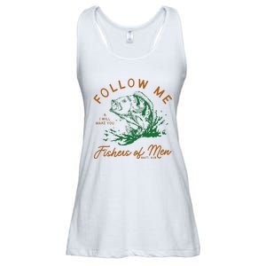 Follow Me And I Will Make You Fishers Ladies Essential Flowy Tank