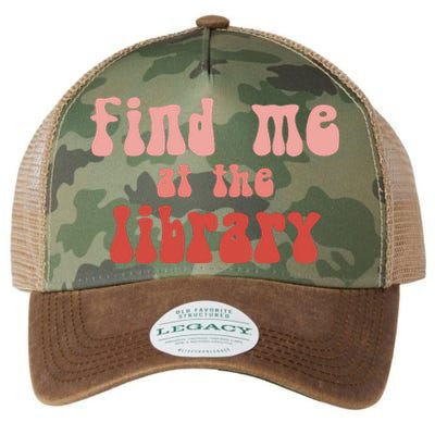 Find Me At The Library Legacy Tie Dye Trucker Hat