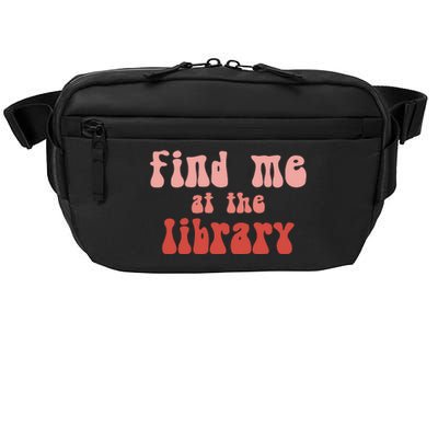 Find Me At The Library Crossbody Pack