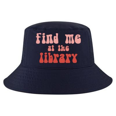 Find Me At The Library Cool Comfort Performance Bucket Hat