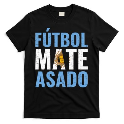 Futbol Mate Asado, Argentina T-Shirt