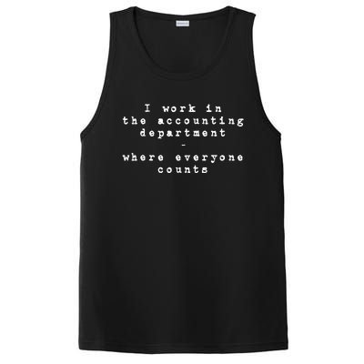 Funny Meme Accounting Bookkeeper CPA Certified Accountant PosiCharge Competitor Tank