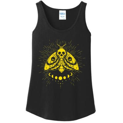 Full Moon Astrology Astronomy Eclipse Moon Phase Ladies Essential Tank