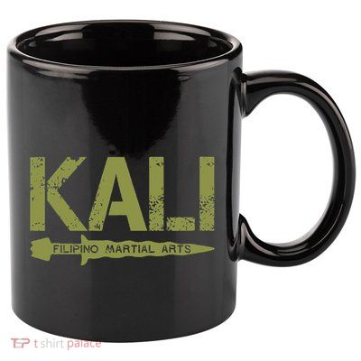 Filipino Martial Arts Mma Fighter Kali Arnis Eskrima 11oz C Handle Ceramic Mug