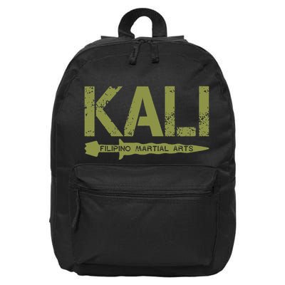 Filipino Martial Arts Mma Fighter Kali Arnis Eskrima 16 in Basic Backpack