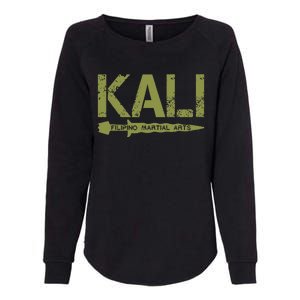 Filipino Martial Arts Mma Fighter Kali Arnis Eskrima Womens California Wash Sweatshirt