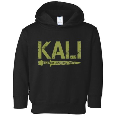 Filipino Martial Arts Mma Fighter Kali Arnis Eskrima Toddler Hoodie