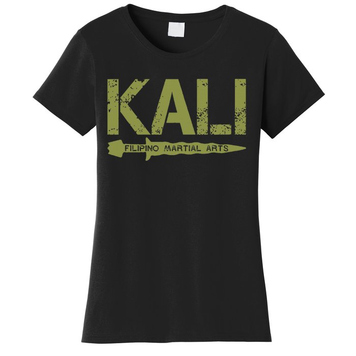 Filipino Martial Arts Mma Fighter Kali Arnis Eskrima Women's T-Shirt