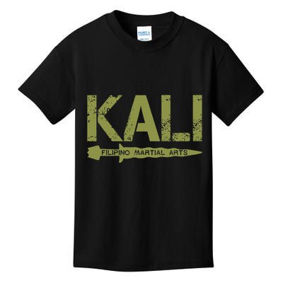Filipino Martial Arts Mma Fighter Kali Arnis Eskrima Kids T-Shirt