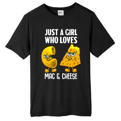 Funny Mac And Cheese Design For Girl Wo Macaroni Cheese Tall Fusion ChromaSoft Performance T-Shirt