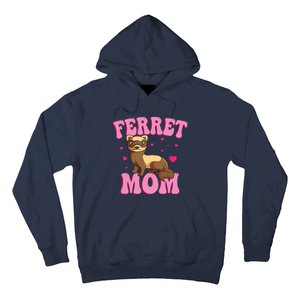 Ferret Mom Animal Lover Mothers Day Hoodie