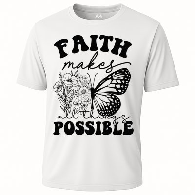 Faith Makes All Things Possible Jesus lover Christian ideas Performance Shirt
