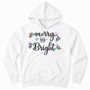 Funny Merry And Bright Christmas Lights Hoodie