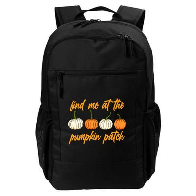 Find Me At The Pumpkin Patch Cute Backpack