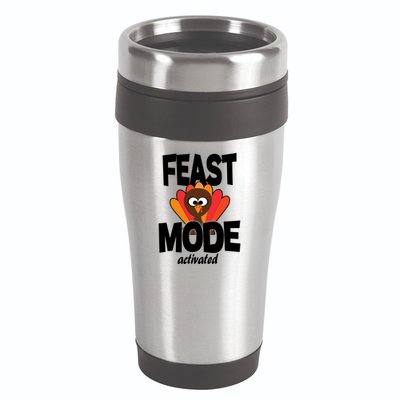 Fast Mode Activated Thanksgiving 16oz Travel Tumbler