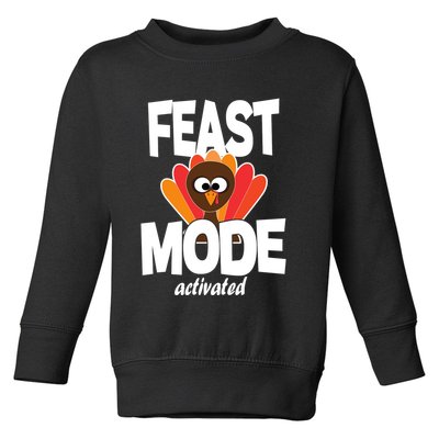 Fast Mode Activated Thanksgiving Toddler Sweatshirt