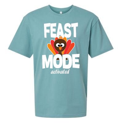 Fast Mode Activated Thanksgiving Sueded Cloud Jersey T-Shirt