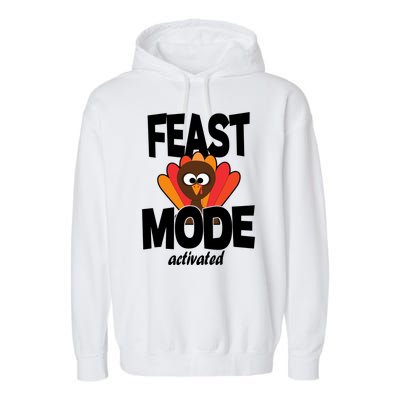 Fast Mode Activated Thanksgiving Garment-Dyed Fleece Hoodie