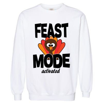 Fast Mode Activated Thanksgiving Garment-Dyed Sweatshirt