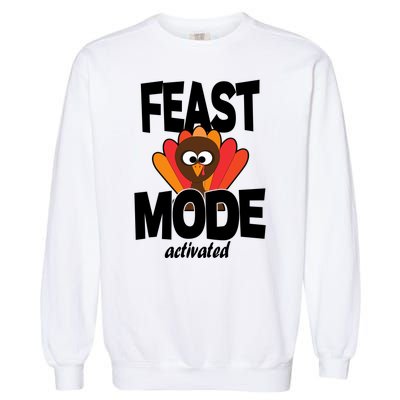 Fast Mode Activated Thanksgiving Garment-Dyed Sweatshirt