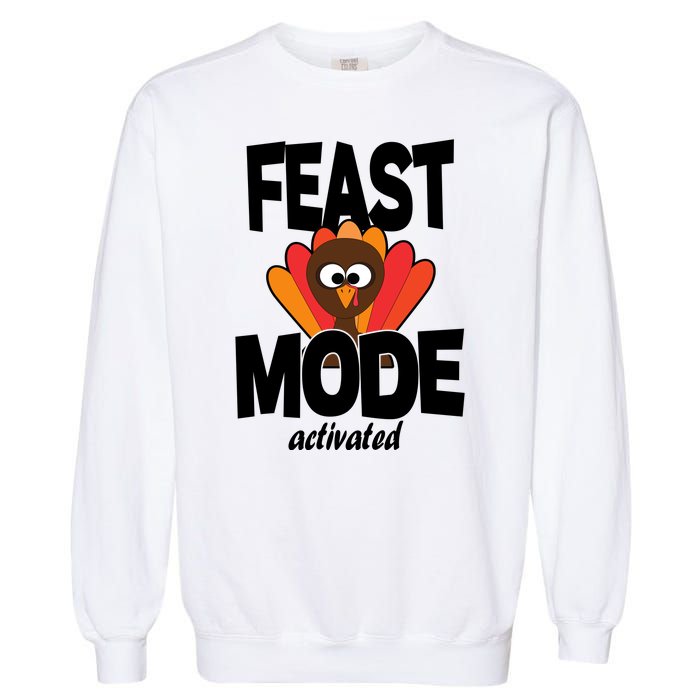 Fast Mode Activated Thanksgiving Garment-Dyed Sweatshirt