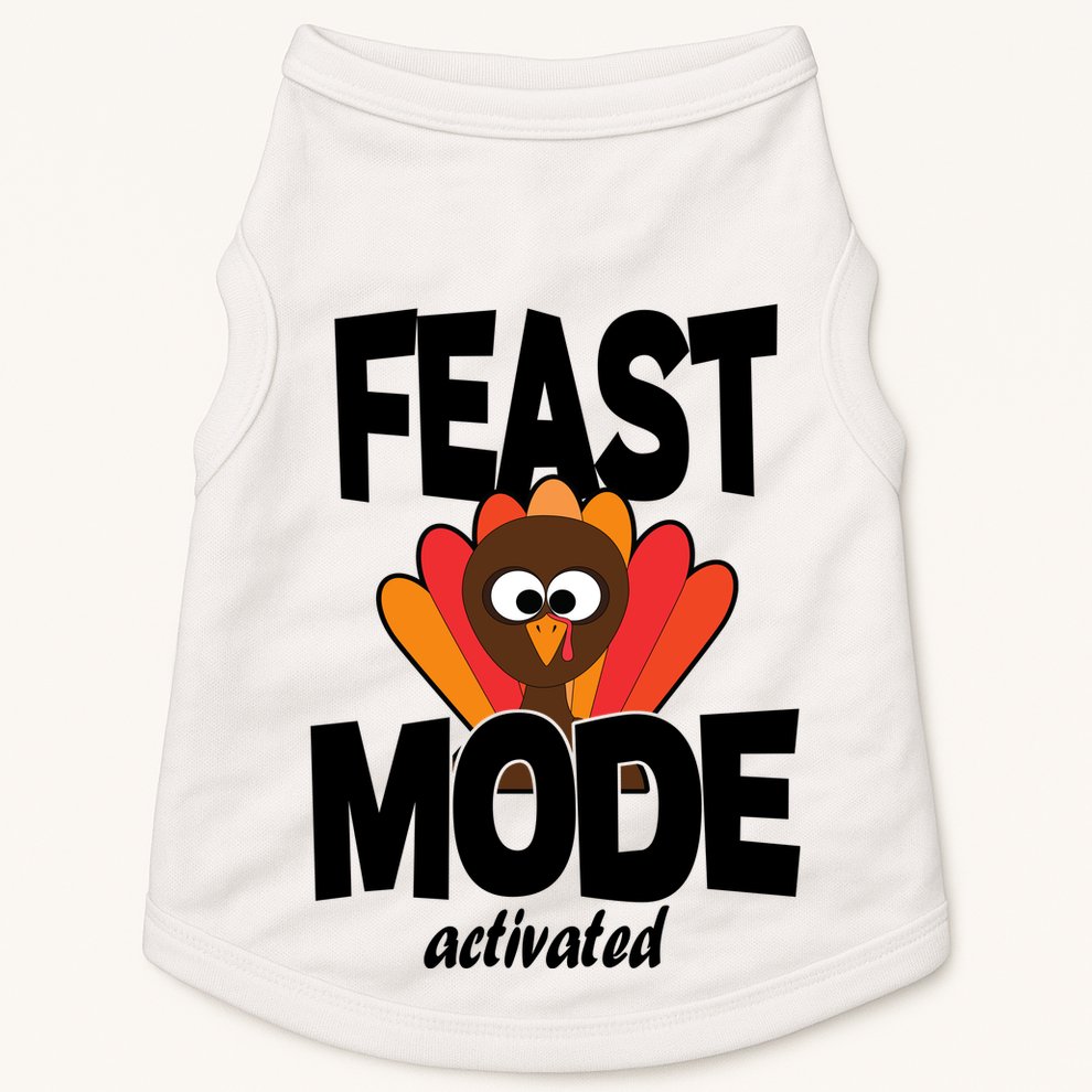 Fast Mode Activated Thanksgiving Doggie Tank