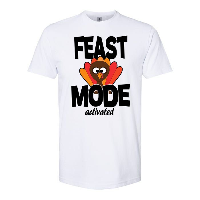 Fast Mode Activated Thanksgiving Softstyle® CVC T-Shirt