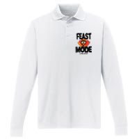 Fast Mode Activated Thanksgiving Performance Long Sleeve Polo