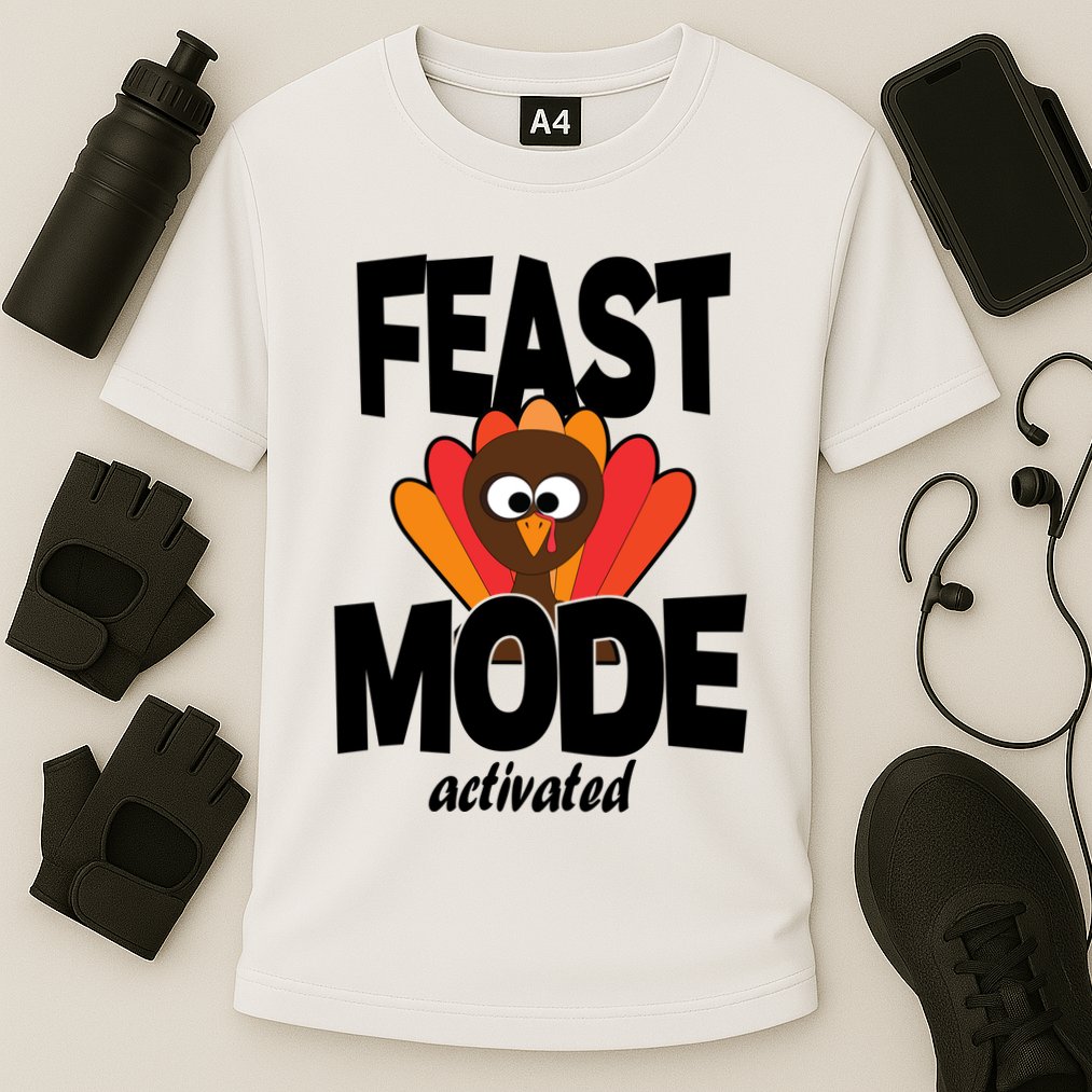 Fast Mode Activated Thanksgiving Performance Shirt