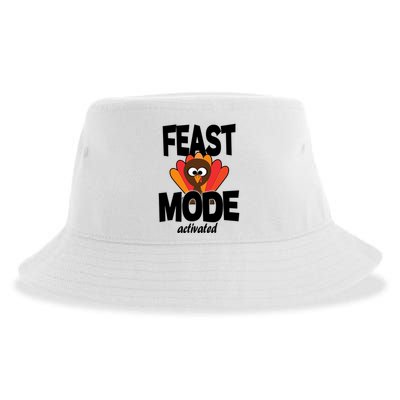 Fast Mode Activated Thanksgiving Sustainable Bucket Hat
