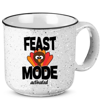 Fast Mode Activated Thanksgiving 15oz Campfire Ceramic Mug