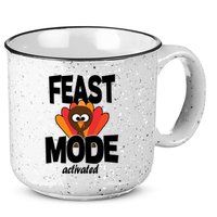 Fast Mode Activated Thanksgiving 15oz Campfire Ceramic Mug